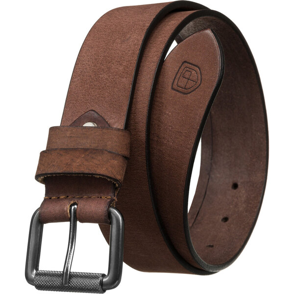 Peterson Hnedý pánsky kožený opasok s klasickou prackou 65496706