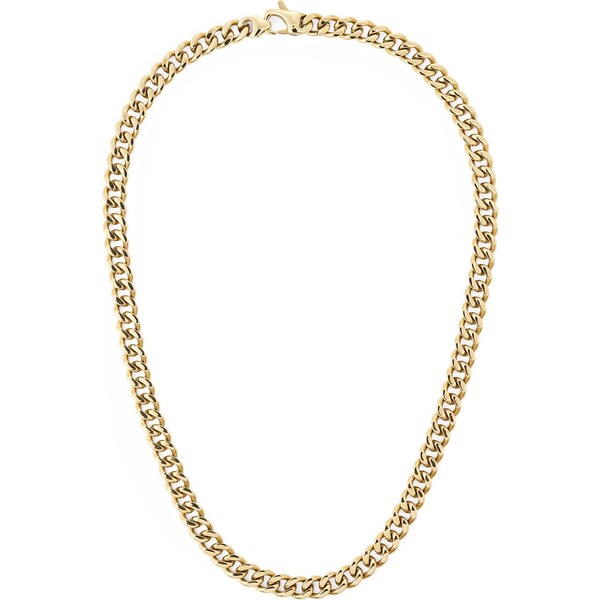 Daniel Wellington Výrazný pozlátený náhrdelník pre mužov Ellipse Cuban 66589135