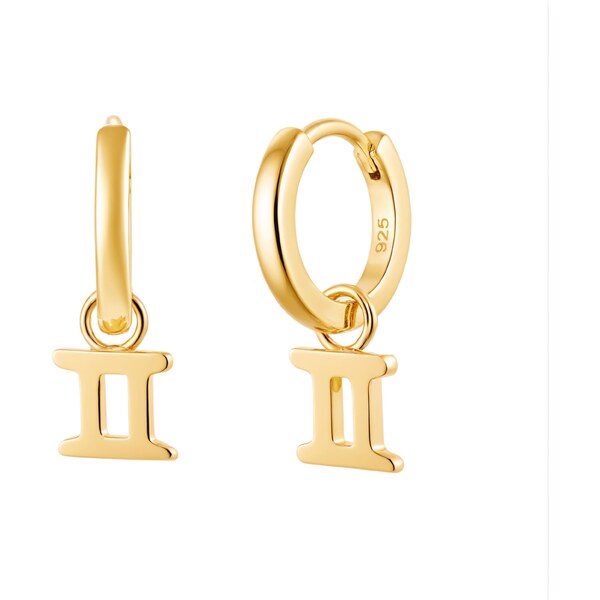 Olivie Strieborné náušnice BLÍŽENCI GOLD 9589 64286379