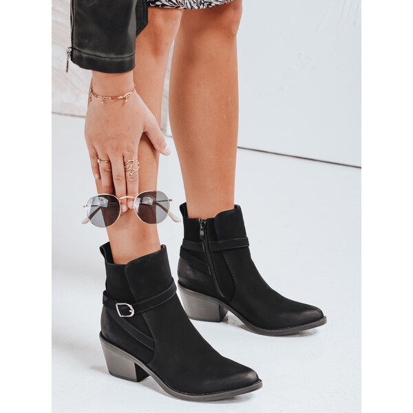 DStreet Dámske členkové topánky na podpätku 65500141
