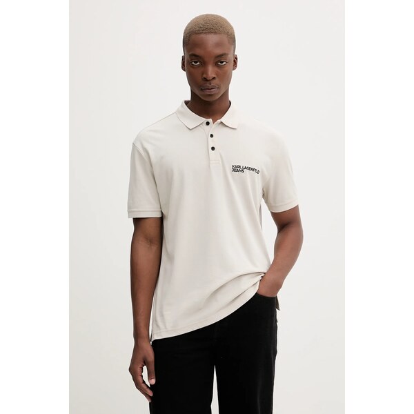 Bavlnené polo tričko Karl Lagerfeld Jeans 65502076