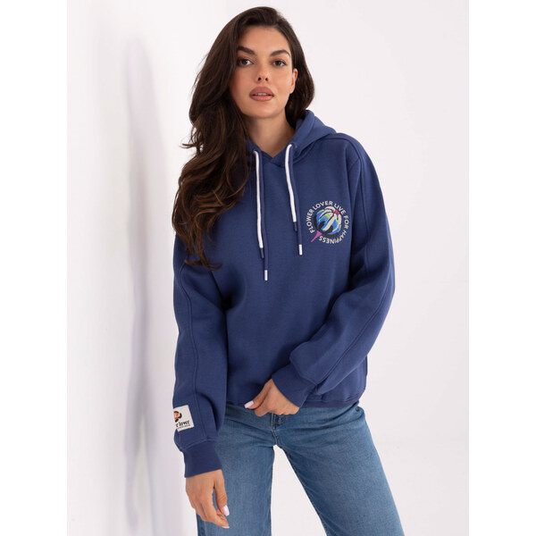 FPrice Mikina D10600BK02784A tmavomodrá 65500377