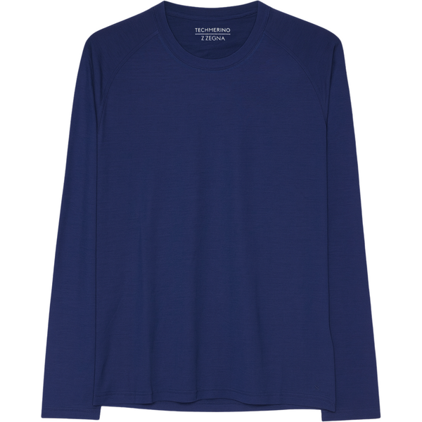 Z ZEGNA Techmerino Blue tričko 65502358