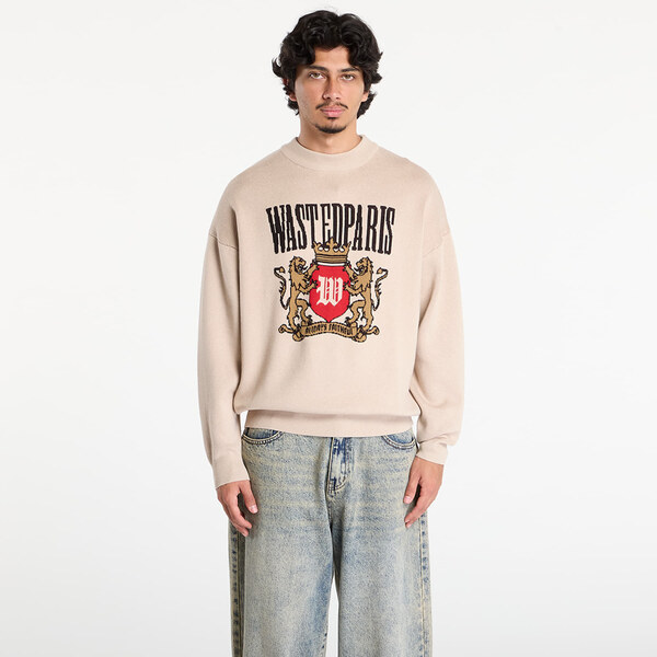 Sveter Wasted Paris M Crest Sweater Sahara L 65502318