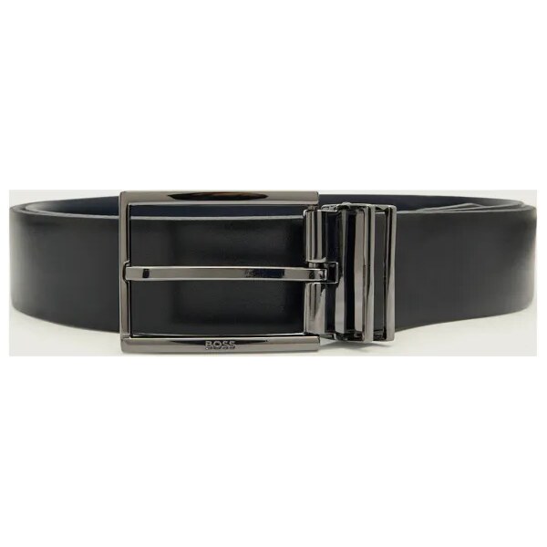 BOSS BLACK Obojstranný kožený remienok Gomero_Gb35_pp 65485606