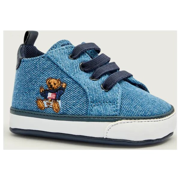 POLO RALPH LAUREN Detské capačky QUILTON BEAR GORE HI LAYETTE | denim 65474537