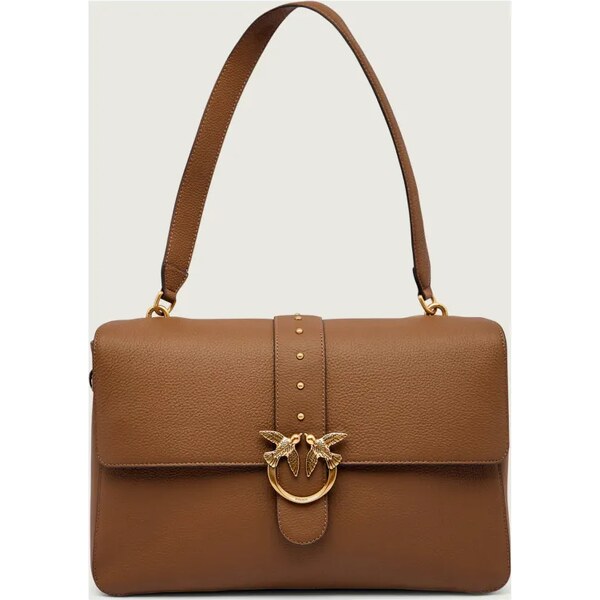 Pinko Kožená kabelka na rameno LOVE ONE EXTRA SLOUCHY BOTTALA 65473558