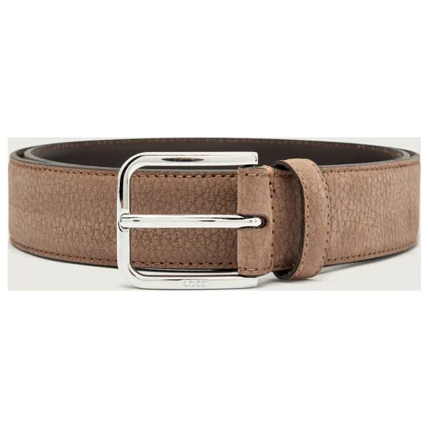 BOSS BLACK Kožený opasok Madison-B1_NbSt_Sz35 65474549