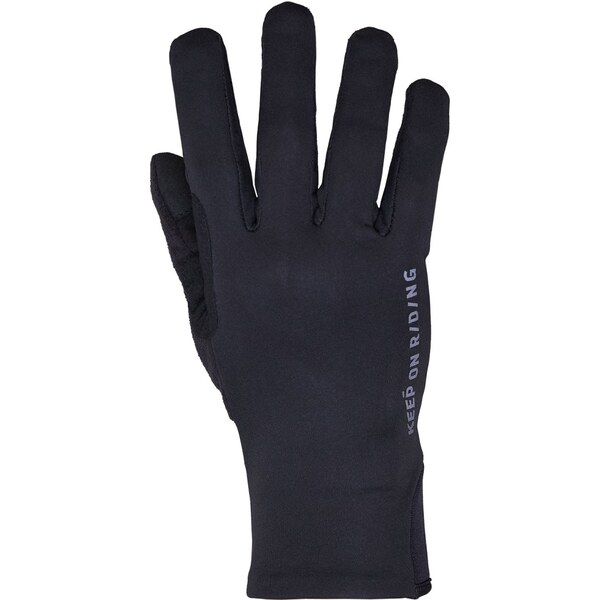 Dámske zimné cyklistické rukavice Silvini Valtellina čierna 65503886