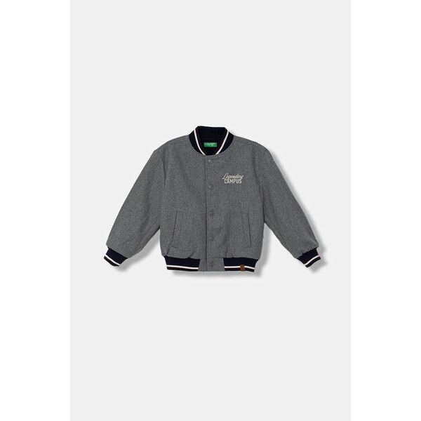 Detská bomber bunda s vlnou United Colors of Benetton 65503119