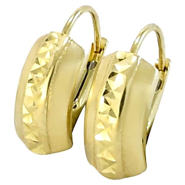 Zlaté náušnice Glare 495 65503568