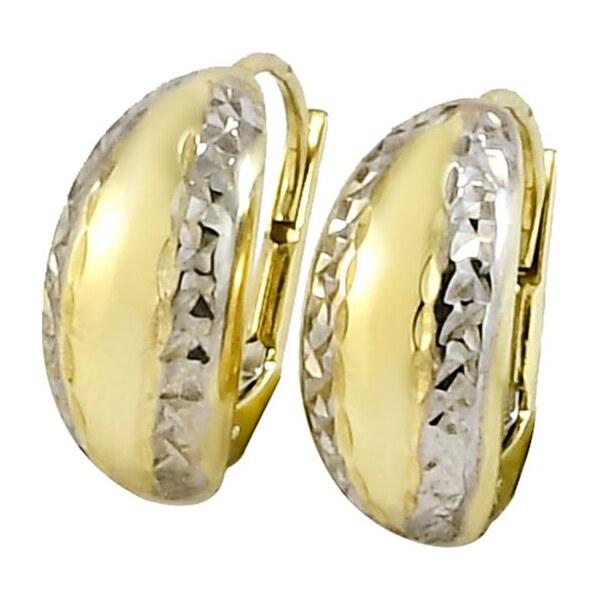 Zlaté náušnice Glare 500 65503573