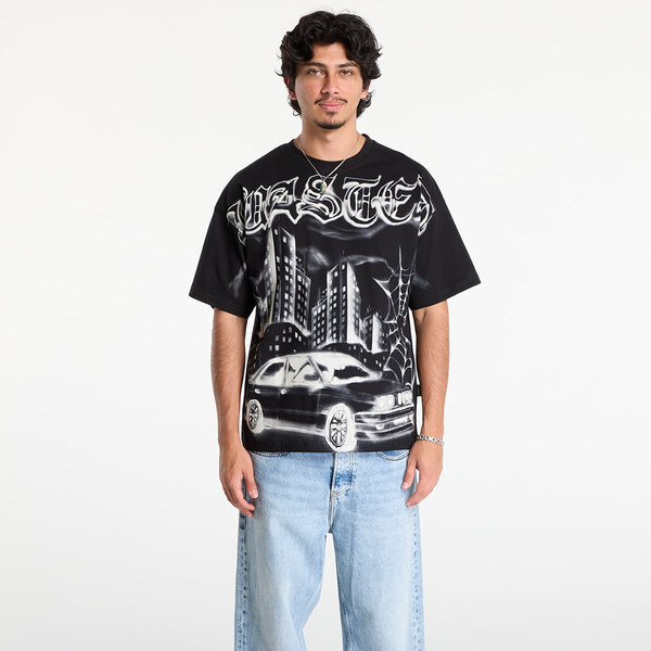 Tričko Wasted Paris M Atm Boxy T-Shirt Black M 65504257