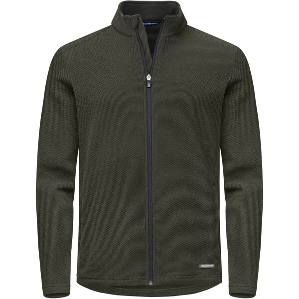 Pánska flísová celoprepínací mikina na zips Hunts Cutter&Buck 65531497