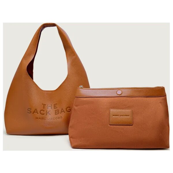 Marc Jacobs Kožená shopper kabelka + príručná taštička The Sack Bag 65494289