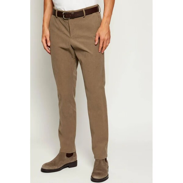 BOSS BLACK Chino nohavice P-Genius-CW-WG-252F | Slim Fit | manšester 65493967