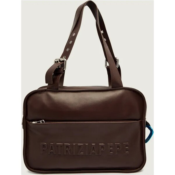 Patrizia Pepe Kožená shopper kabelka (IM)PERFECTION 65485503