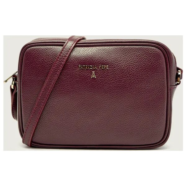 Patrizia Pepe Kožená crossbody kabelka Fly 65530982