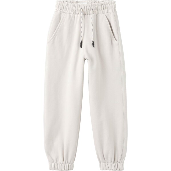 MANGO KIDS Nohavice šedobiela 65537729