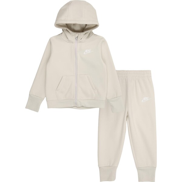 Nike Sportswear Joggingová súprava sivobéžová / biela 65582387