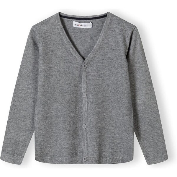 MINOTI Kardigán sivá melírovaná 65536204