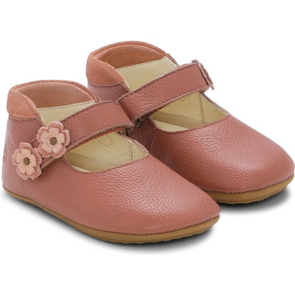 Bundgaard AYA detské balerínky z mäkkej kože / BG601057-3169 Blush 65734182