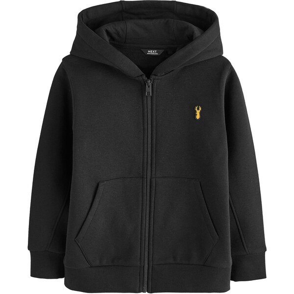 Next Tepláková bunda čierna 65885852