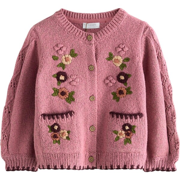 Next Kardigán béžová / zelená / slivková / ružová 65887532