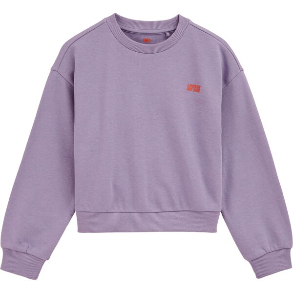 WE Fashion Mikina orgovánová / červená 65657536