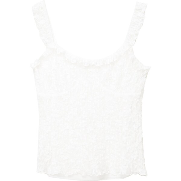 Pull&Bear Top biela 65886580