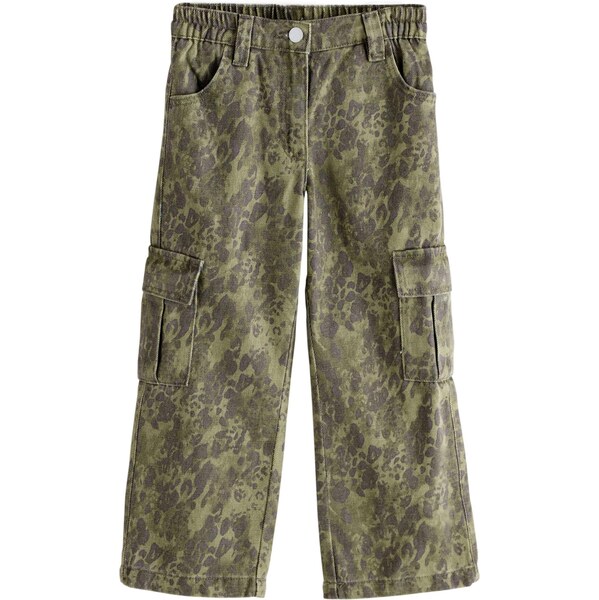 Next Džínsy kaki / olivová / svetlozelená 65891947