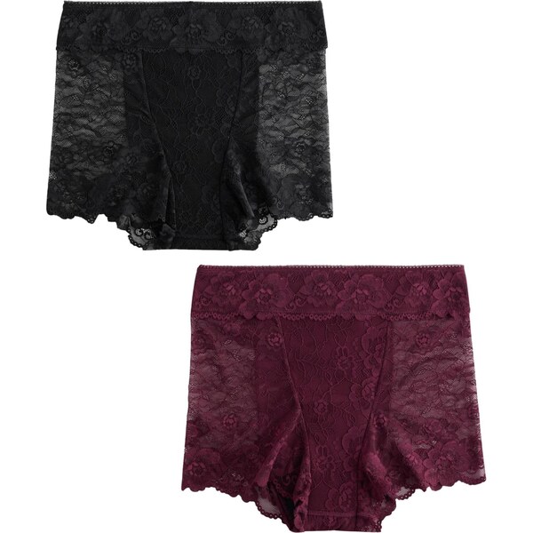 Next Nohavičky burgundská / čierna 65663473