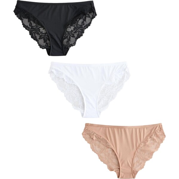 Next Nohavičky telová / čierna / biela 65663379