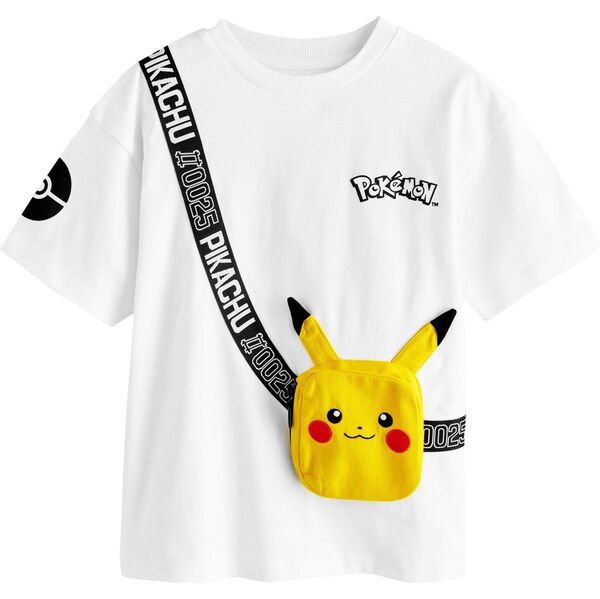 Next Tričko Pokemon žltá / červená / čierna / biela 65892572