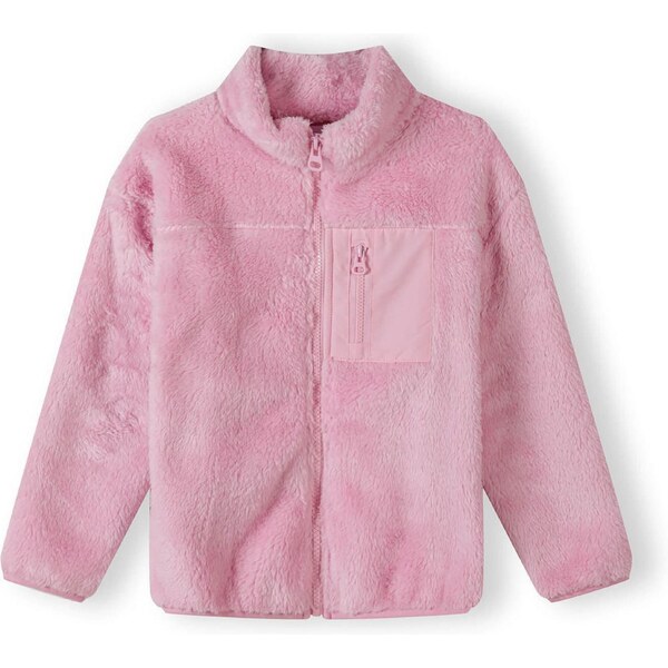 MINOTI Tepláková bunda svetloružová 65892713