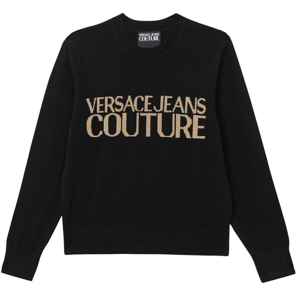 Versace Jeans Couture Sveter brokátová / čierna 65894735