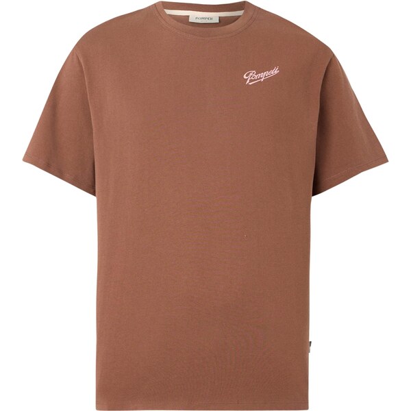 POMPEII Tričko IMPOSTOR SYNDROME hnedá / ružová 66146026