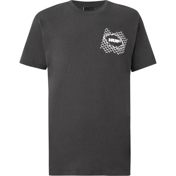 HUF Tričko 4 The Dawgs tmavosivá / červená / čierna / biela 65731699