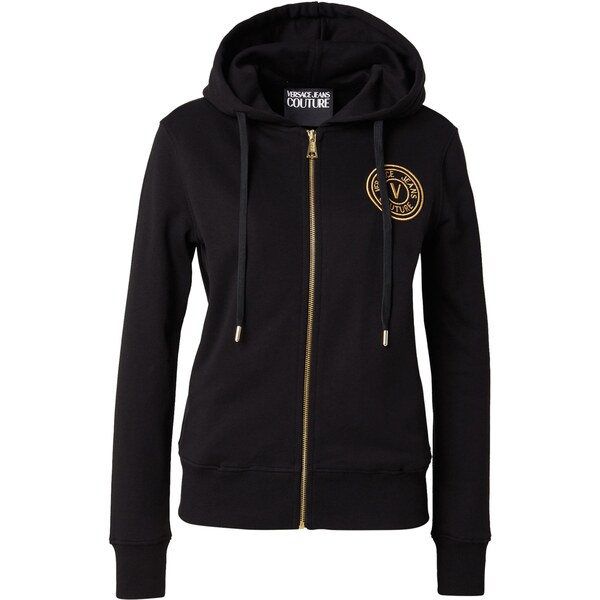 Versace Jeans Couture Tepláková bunda zlatá / čierna 65894830