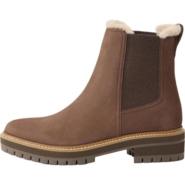 TOMS Chelsea čižmy BENNET čokoládová / tmavohnedá 65894345