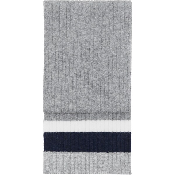 MANGO KIDS Šál STRIPESS námornícka modrá / svetlosivá / sivá 65582383