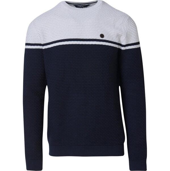 KOROSHI Sveter námornícka modrá / svetlosivá 65889686