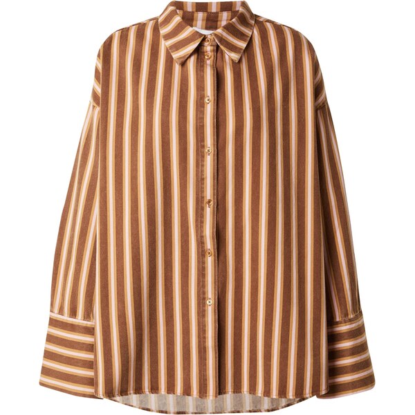 Kamila Šikl Blúzka hnedá 65577266