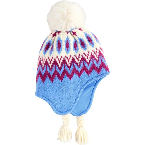 Next Čiapky azúrová / farba lesného ovocia / biela 65891906