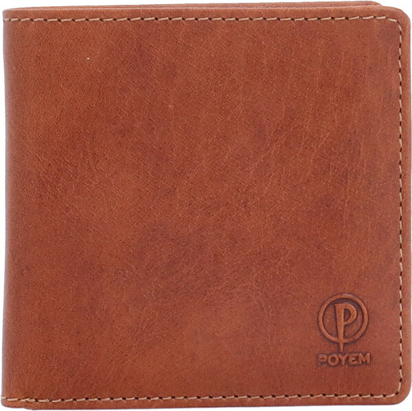 Pánska kožená peňaženka Poyem koňaková 5242 Poyem KO 65540816