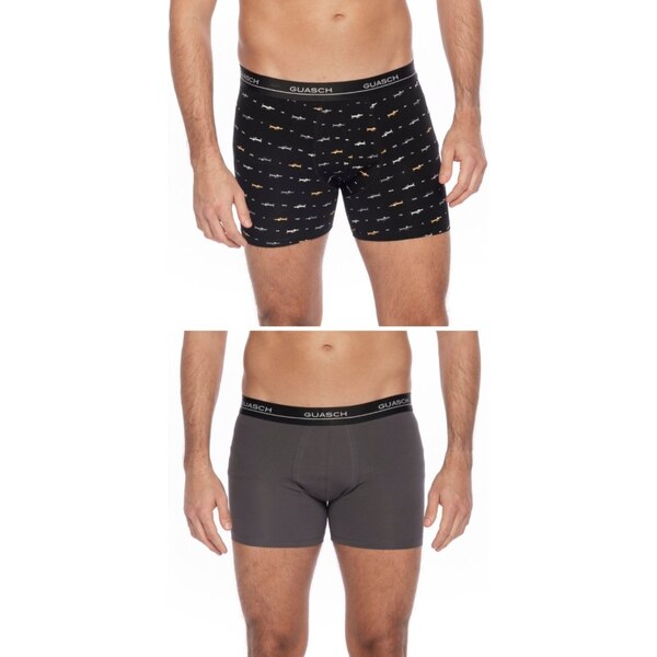 GUASCH Pánske boxerky LEO z elastickej bavlny 65542366