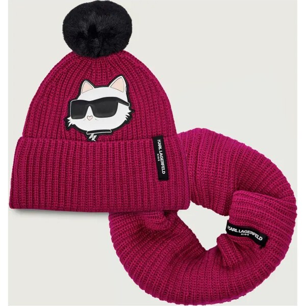 Karl Lagerfeld Kids Nákrčník + čiapka 65531014
