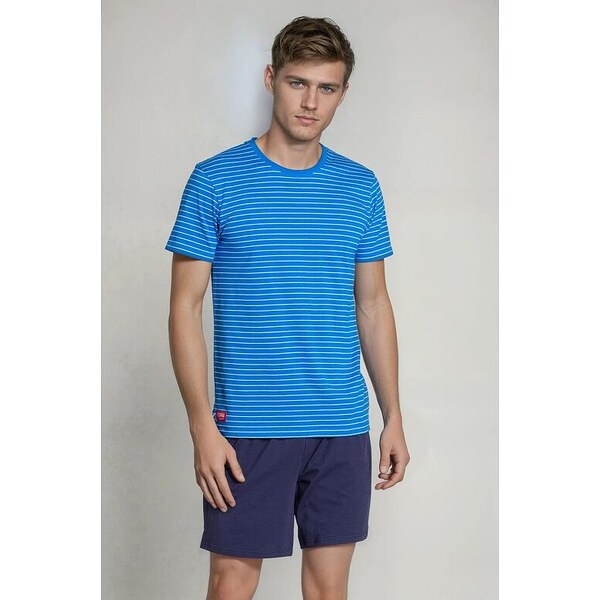 Henderson Pánske pyžamo Lane modré 57956743