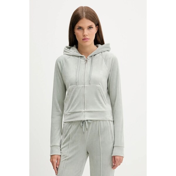 Velúrová mikina Juicy Couture 65544931