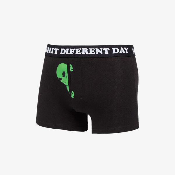 Boxerky RIPNDIP Same Shit Different Day Boxers Black S 65545263